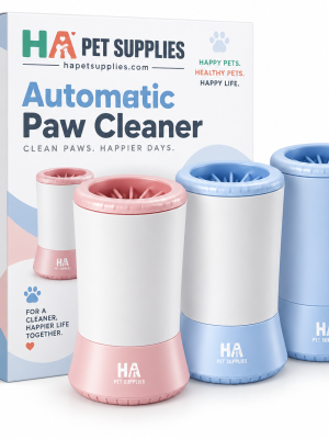 automatic dog paw cleaner