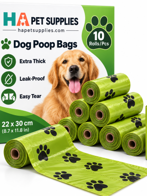 Biodegradable Dog poop bags hapetsupplies