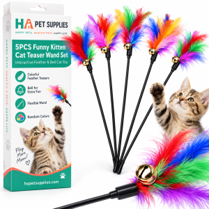 Cat feather wand 