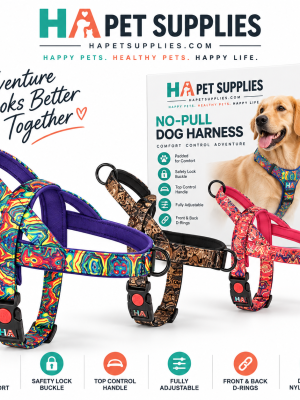 No pull dog harness hapetsupplies