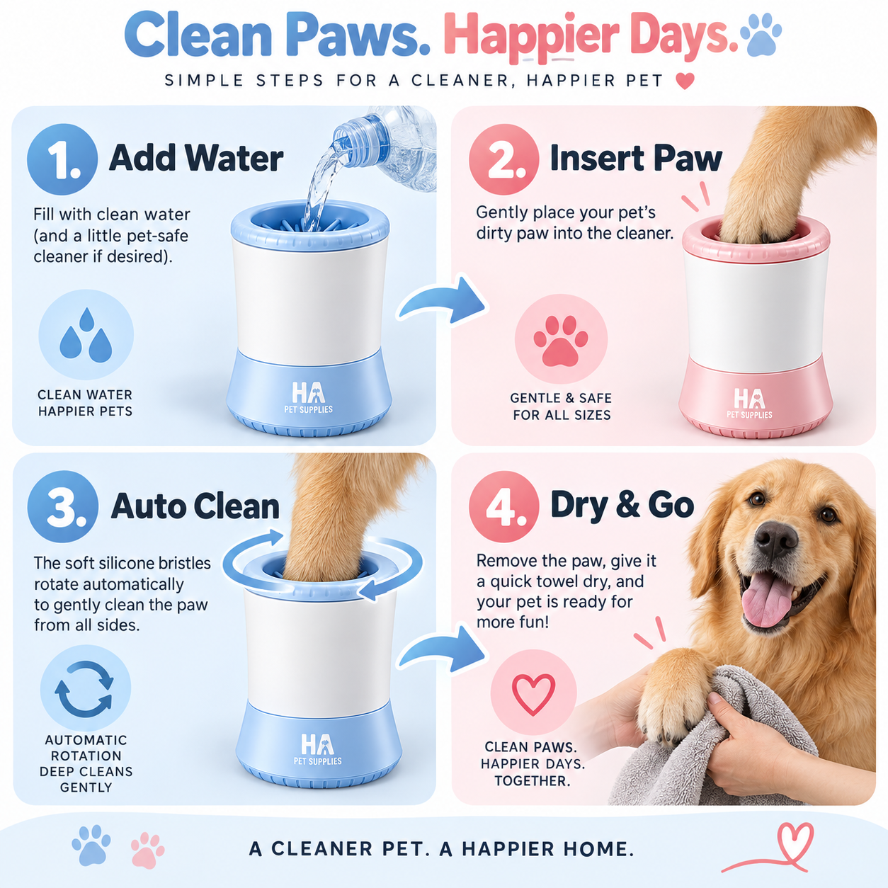 cleaner paw happier day hapetsupplies image 4