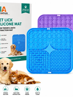 Dog lick mat
