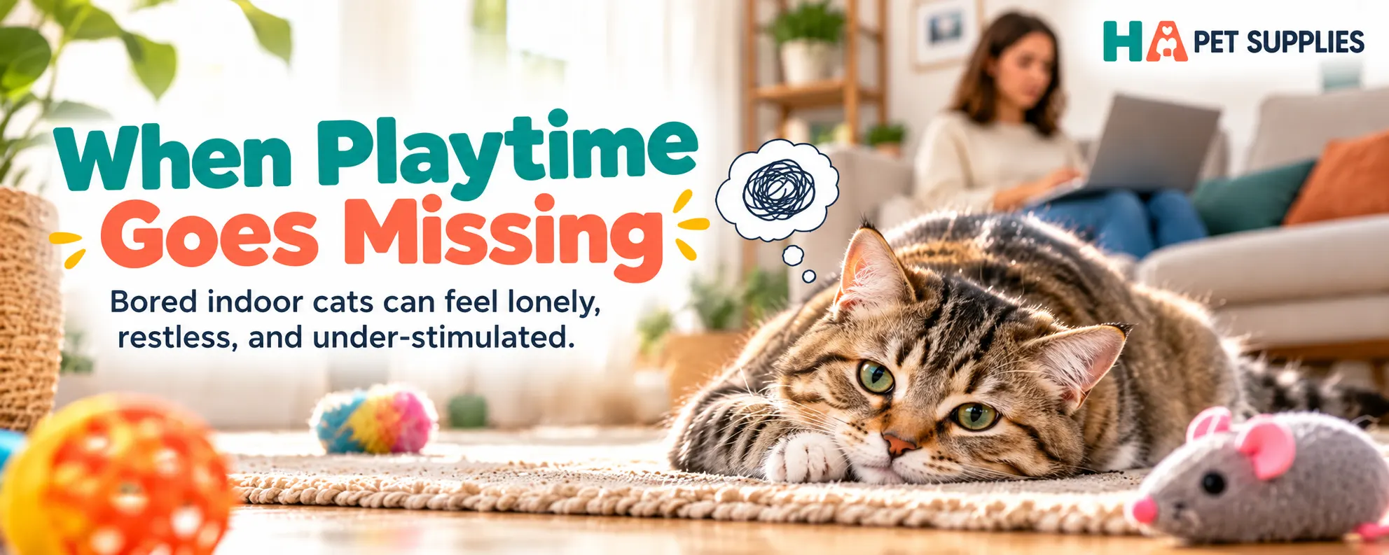 Cat spring toys for bored indoor cats