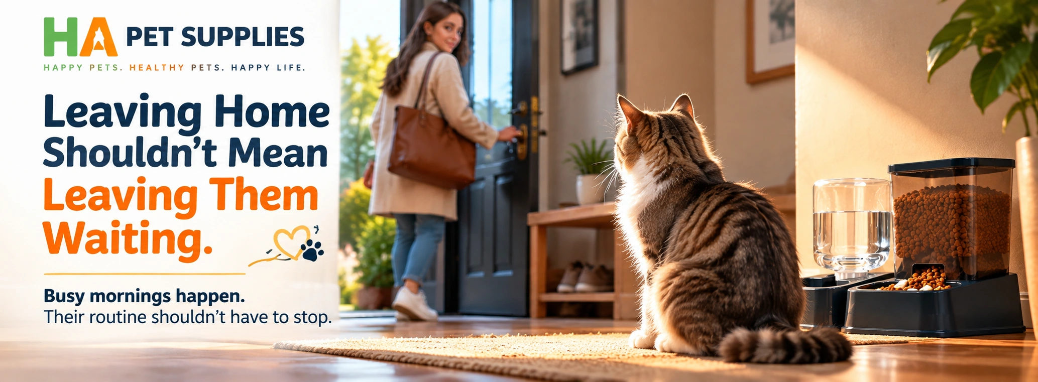 Buy automatic cat feeder online from HA Pet Supplies