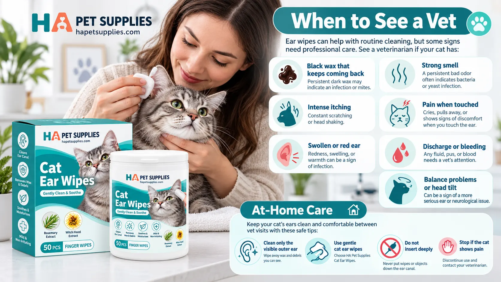 Cat ear infection signs and when to see a veterinarian