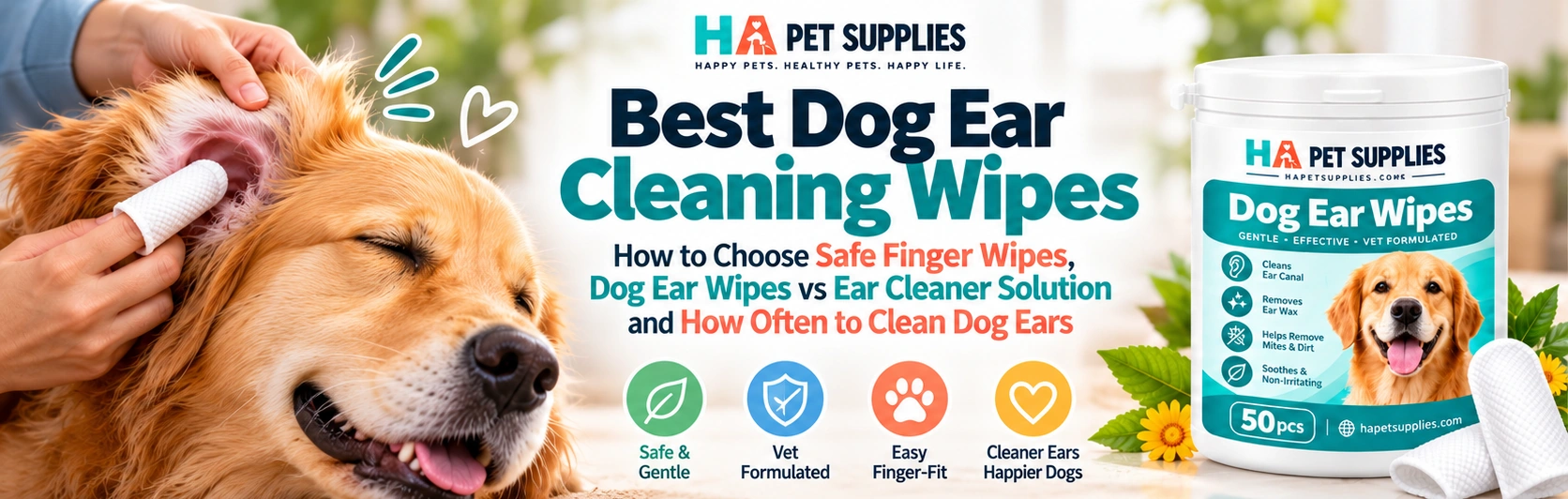 Best dog ear cleaning wipes for gentle ear care